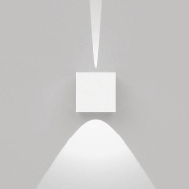 Effetto Square 1x15 Degree 1x90 Degree Outdoor Wall Light