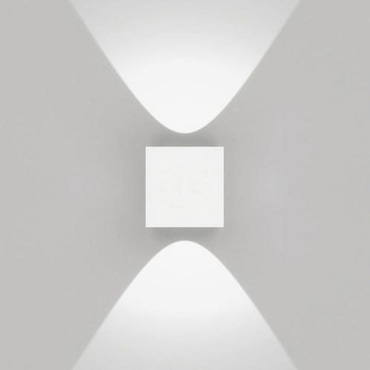 Effetto Square 2 X 90 Degree Outdoor Wall Light