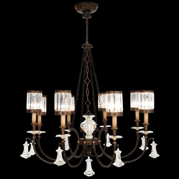 Eaton Place 8 Light Chandelier | Fine Art Handcrafted Lighting at Lightology Eaton Place 8 Light Chandelier