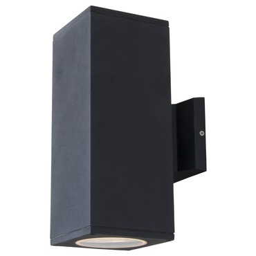 Summerside Outdoor Square Wall Sconce | DVI Lighting at Lightology Summerside Outdoor Square Wall Sconce