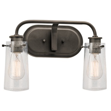 Braelyn Bathroom Vanity Light | Kichler at Lightology Braelyn Bathroom Vanity Light