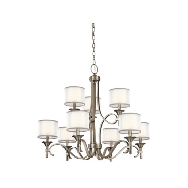 Lacey Two Tier Chandelier | Kichler at Lightology Lacey Two Tier Chandelier