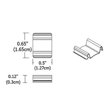 Cirrus Channel Wire Clip