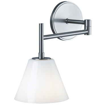 Amber Swing Arm Wall Sconce