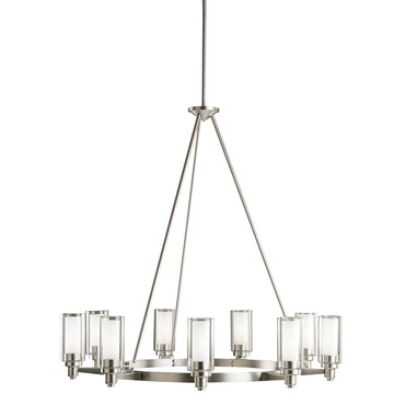 Circolo Round Chandelier | Kichler at Lightology Circolo Round Chandelier