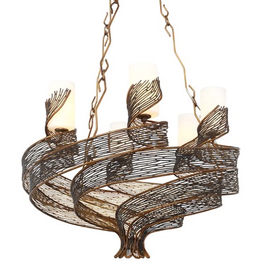 Flow Chandelier | Varaluz at Lightology Flow Chandelier