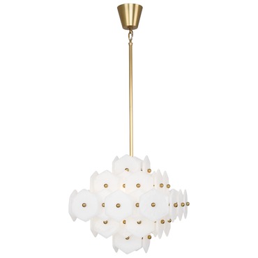 Vienna Small Chandelier | Jonathan Adler at Lightology Vienna Small Chandelier