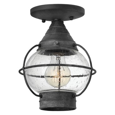 Cape Cod Outdoor Flush Light | Hinkley Lighting at Lightology Cape Cod Outdoor Flush Light