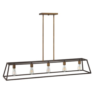 Fulton Linear Chandelier | Hinkley Lighting at Lightology Fulton Linear Chandelier