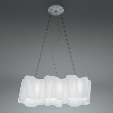 Modern Linear Suspension Lighting Lightology Logico Mini Triple Linear Suspension