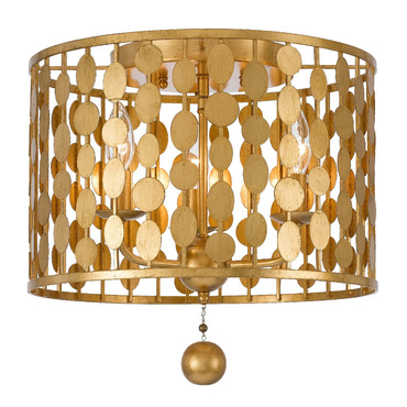 Layla Ceiling Light Fixture | Crystorama at Lightology Layla Ceiling Light Fixture