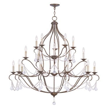 Chesterfield 20 Light Chandelier
