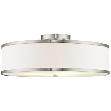 Ceiling Semi Flush Mount Lighting Fixtures Park Ridge White Semi Flush Ceiling