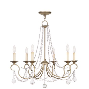 Pennington Chandelier | Livex Lighting at Lightology Pennington Chandelier