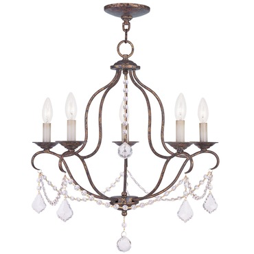Chesterfield 5 Light Chandelier