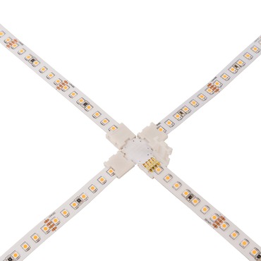 Snap & Light X Connector | PureEdge Lighting at Lightology Snap & Light X Connector