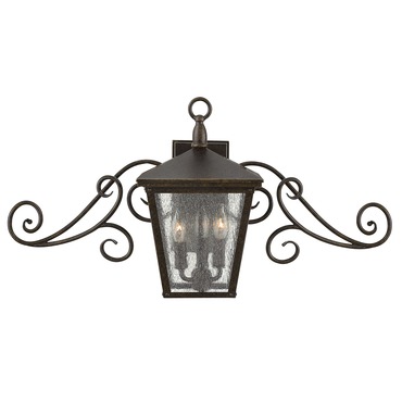 Trellis 120V Outdoor Scroll Wall Sconce