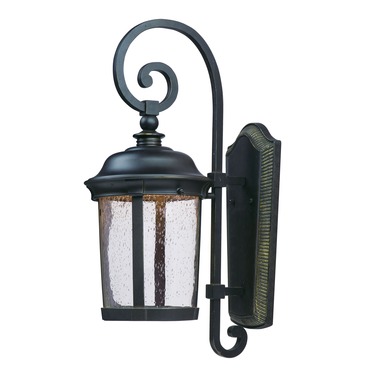 Dover LED Outdoor Hanging Wall Light | Maxim Lighting at Lightology Dover LED Outdoor Hanging Wall Light