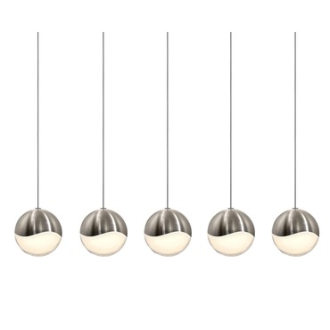 Grapes 5 Light Linear Multi-Light Pendant