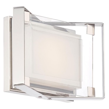 Crystal-Clear LED Bath Bar | George Kovacs at Lightology Crystal-Clear LED Bath Bar