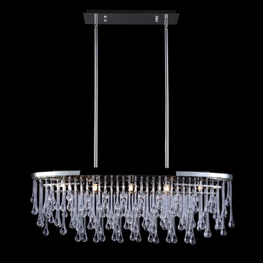 Hollywood Boulevard Oval Chandelier