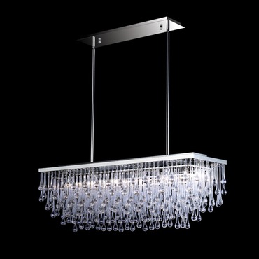 Hollywood Boulevard Rectangular Chandelier | Avenue Lighting at Lightology Hollywood Boulevard Rectangular Chandelier