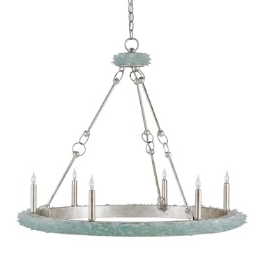 Tidewater Chandelier | Currey and Company at Lightology Tidewater Chandelier