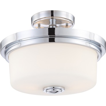 Soho Ceiling Semi Flush Mount | Satco at Lightology Soho Ceiling Semi Flush Mount