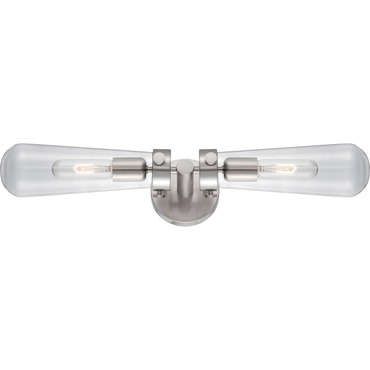 Beaker Light 2 Light Wall Sconce | Nuvo Lighting at Lightology Beaker Light 2 Light Wall Sconce