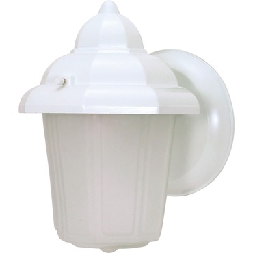 Hooded Outdoor Wall Sconce | Satco at Lightology Hooded Outdoor Wall Sconce
