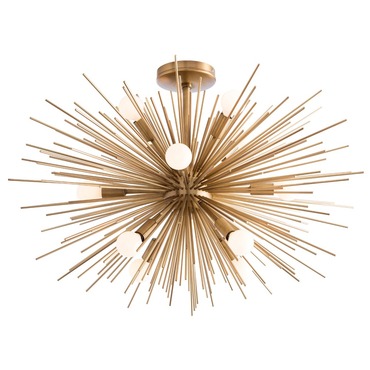 Zanadoo Semi Flush Ceiling Light Fixture