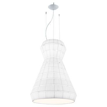 Layers Oversize Acoustic Pendant without Bulb | Axolight at Lightology Layers Oversize Acoustic Pendant without Bulb