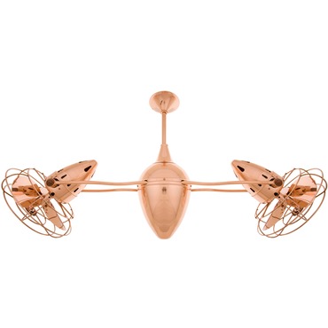 Ar Ruthiane Metal Ceiling Fan | Matthews Fan Company at Lightology Ar Ruthiane Metal Ceiling Fan