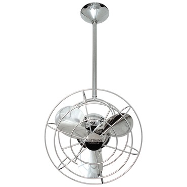 Bianca Directional Metal Damp Ceiling Fan