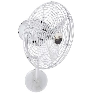 Michelle Parede Wall Fan | Matthews Fan Company at Lightology Michelle Parede Wall Fan