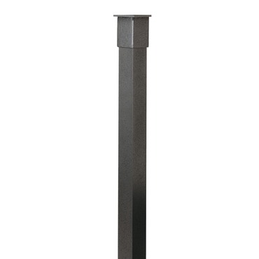 Square Outdoor Post 2.5IN | Hubbardton Forge at Lightology Square Outdoor Post 2.5IN
