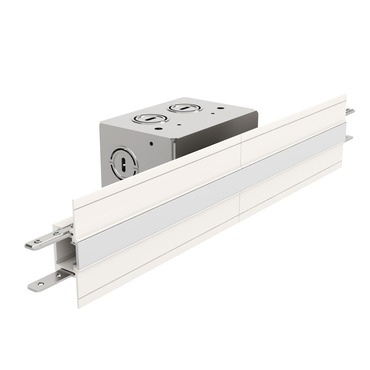 TruLine .5A Static White Center Feed Power Connector