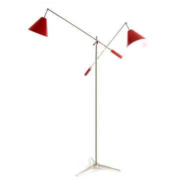 Sinatra Swing Two Arm Floor Lamp