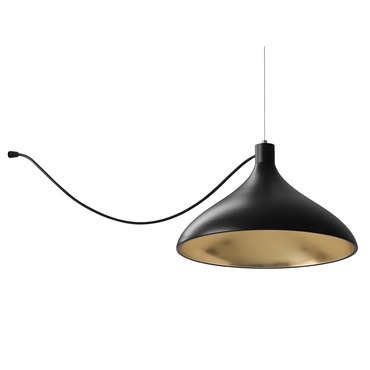 Swell Single String Wide Indoor / Outdoor Pendant