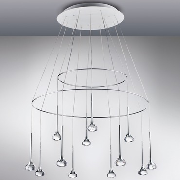 Fairy Multi Light Pendant | Axolight at Lightology Fairy Multi Light Pendant