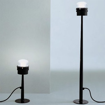 Fresnel Outdoor Floor Lamp