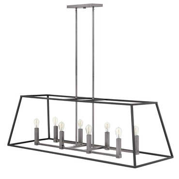 Fulton Double Linear Chandelier | Hinkley Lighting at Lightology Fulton Double Linear Chandelier