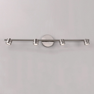 Vector 4-Light Wall / Ceiling Mount Rail Kit | WAC Lighting at Lightology Vector 4-Light Wall / Ceiling Mount Rail Kit