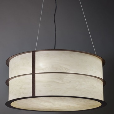 Ellipse Round Pendant | UltraLights at Lightology Ellipse Round Pendant