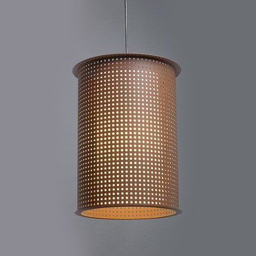 Clarus Round Shade Square Cutout Pendant | UltraLights at Lightology Clarus Round Shade Square Cutout Pendant