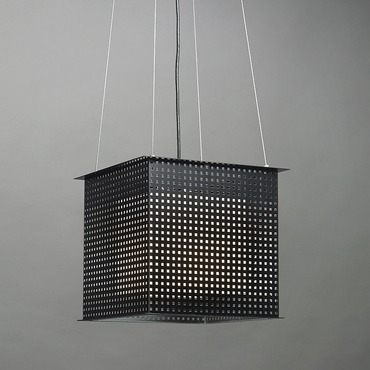 Clarus Square Shade Square Cutout Pendant