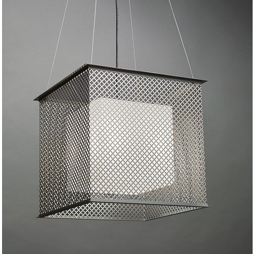 Clarus Square Shaded Quatrefoil Cutout Pendant | UltraLights at Lightology Clarus Square Shaded Quatrefoil Cutout Pendant