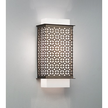 Clarus Squared Geometric Cutout Wall Light