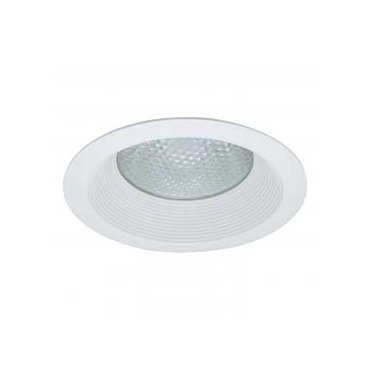 6327 6 Inch Two Piece Lensed Reflector Downlight Trim