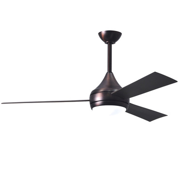 Donaire Outdoor Ceiling Fan with Light | Matthews Fan Company at Lightology Donaire Outdoor Ceiling Fan with Light